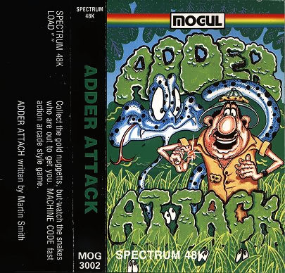 Adder Attack box art for ZX Spectrum